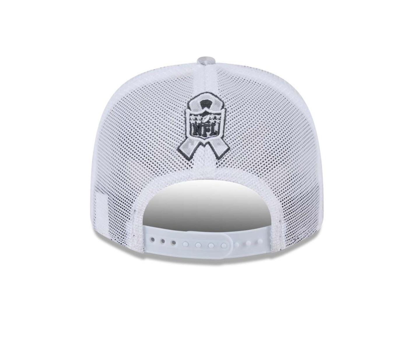 Dallas Cowboys New Era 2024 Salute To Service 9Seventy Snapback Hat - Chrome/Graphite