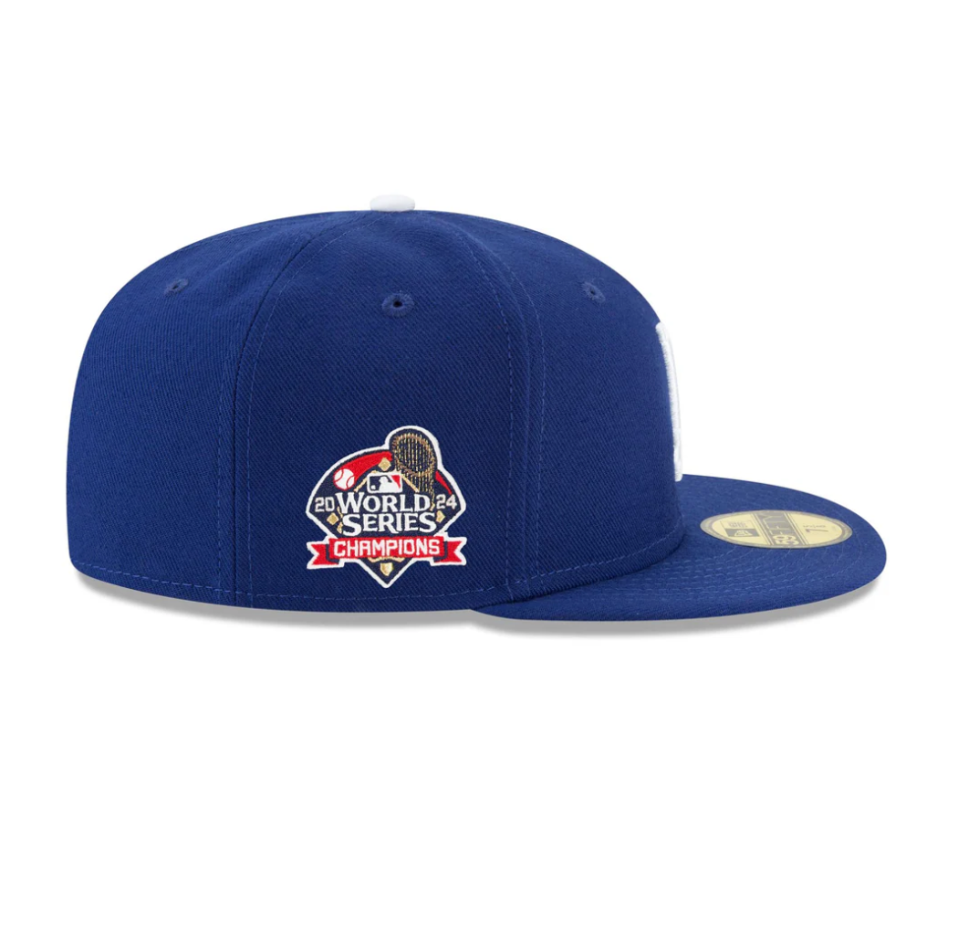 Los Angeles Dodgers New Era 2024 WORLD SERIES CHAMPION 59Fifty Fitted Hat - Royal