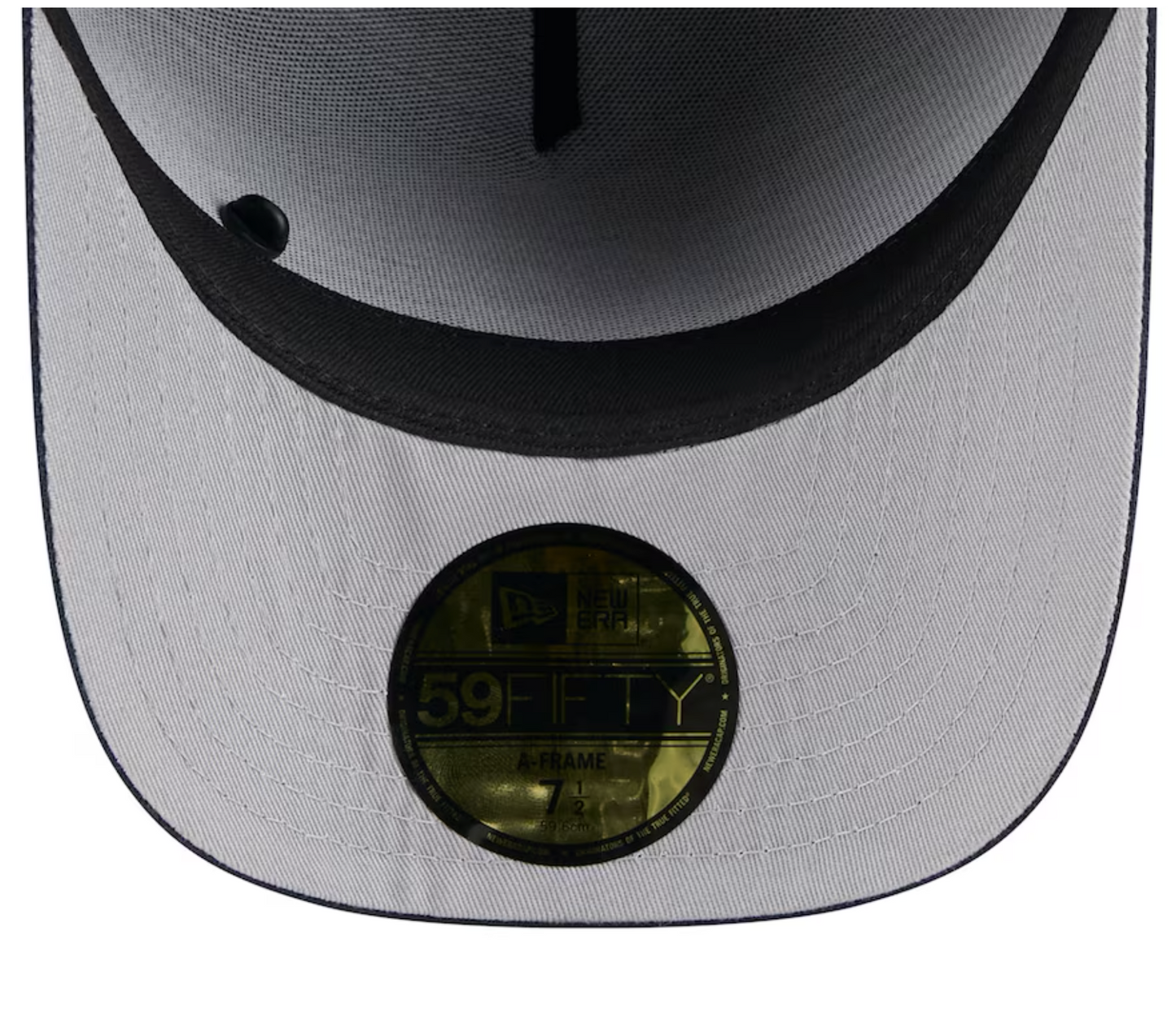 Dallas Cowboys New Era 2025 NFL Draft On Stage A-Frame 59FIFTY Fitted Hat - Black/Navy