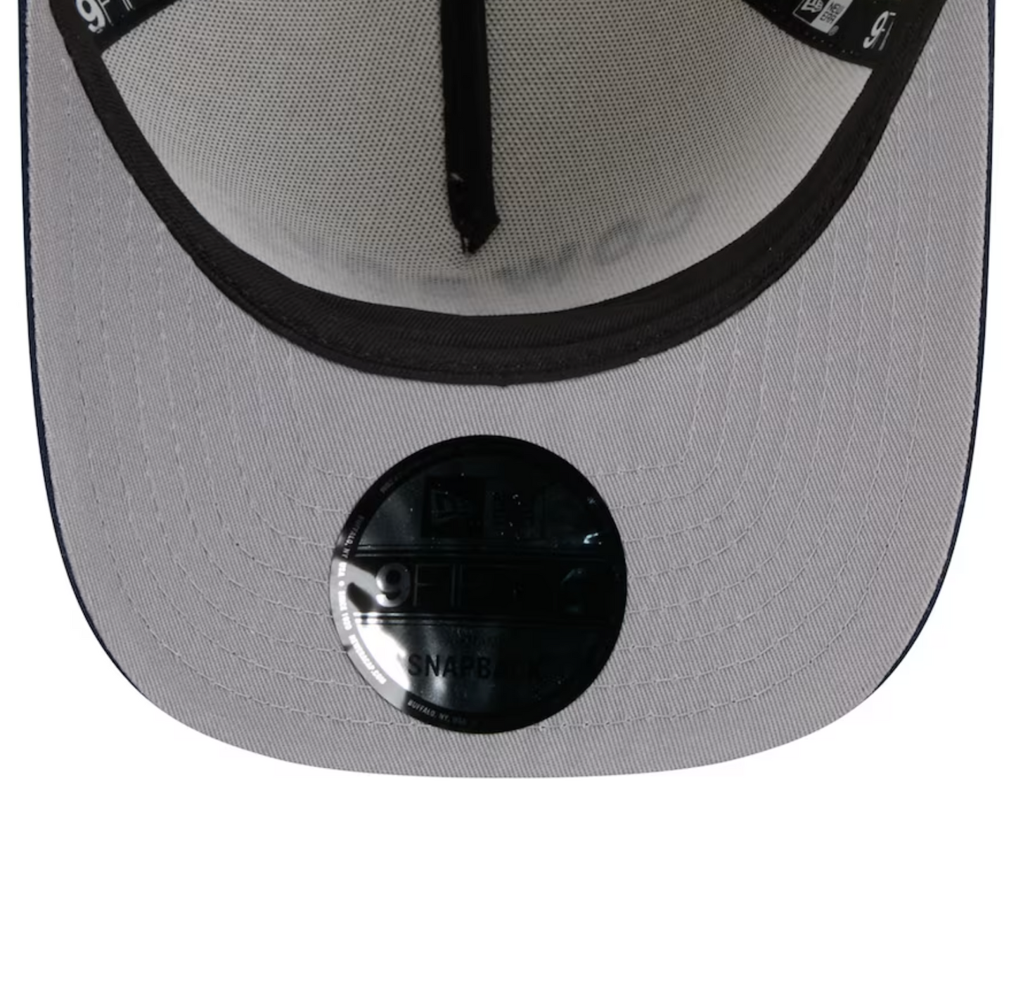 Dallas Cowboys New Era 2025 NFL Draft A-Frame 9FIFTY Snapback Hat - Cream/Navy