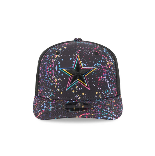 Dallas Cowboys New Era 2025 NFL Crucial Catch 9SEVENTY Adjustable Hat - Black