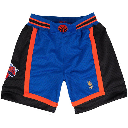 New York Knicks Mitchell & Ness 1996-97 Hardwood Classics Authentic Shorts - Royal