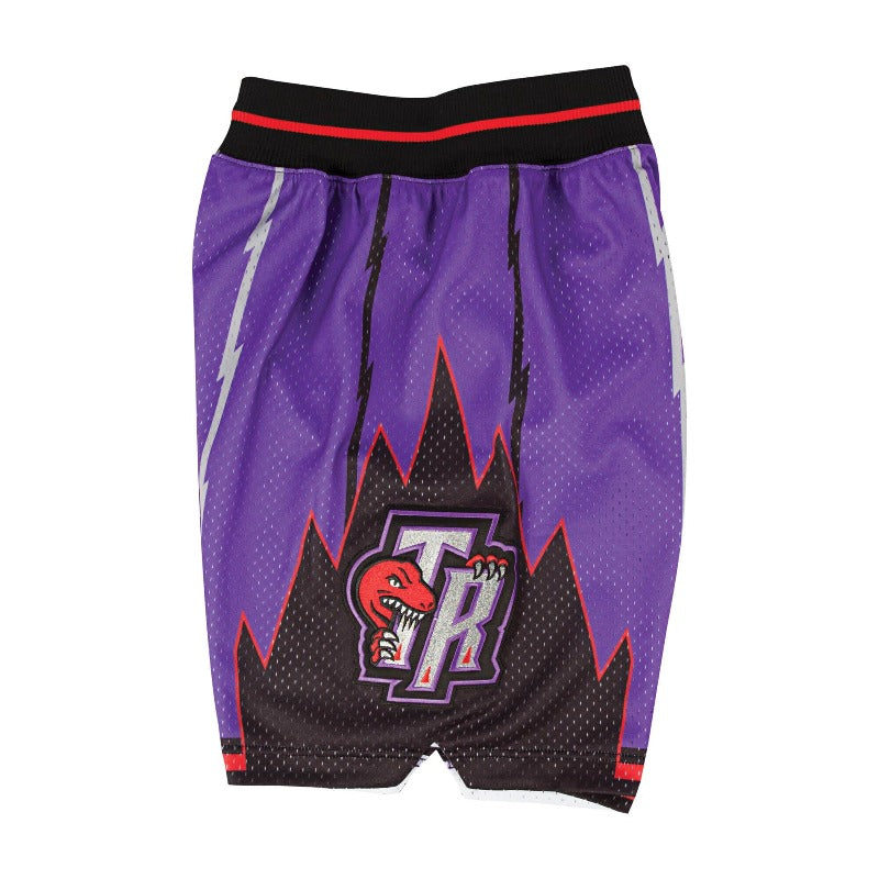 Toronto Raptors Mitchell & Ness 1998-99 Hardwood Classics Authentic Shorts - Purple