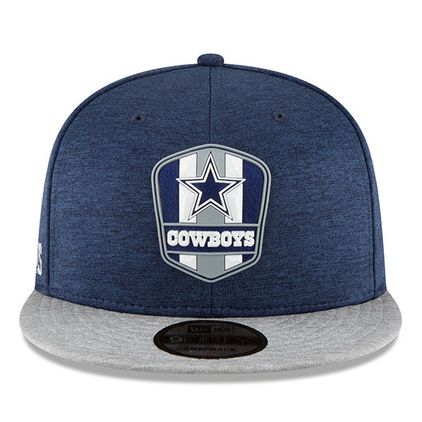 Dallas Cowboys New Era 2018 NFL Sideline Road Official 9Fifty Snapback Hat