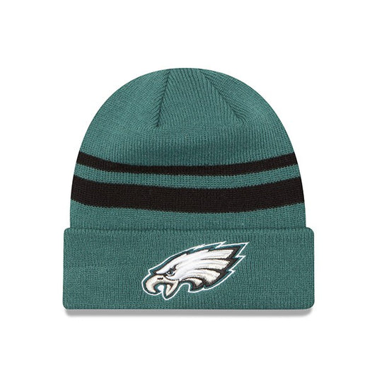 Philadelphia Eagles New Era STRIPED Cuffed Knit NFL Hat