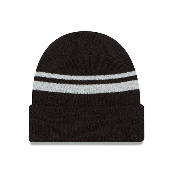 Oakland Raiders New Era STRIPED Cuffed Knit NFL Hat