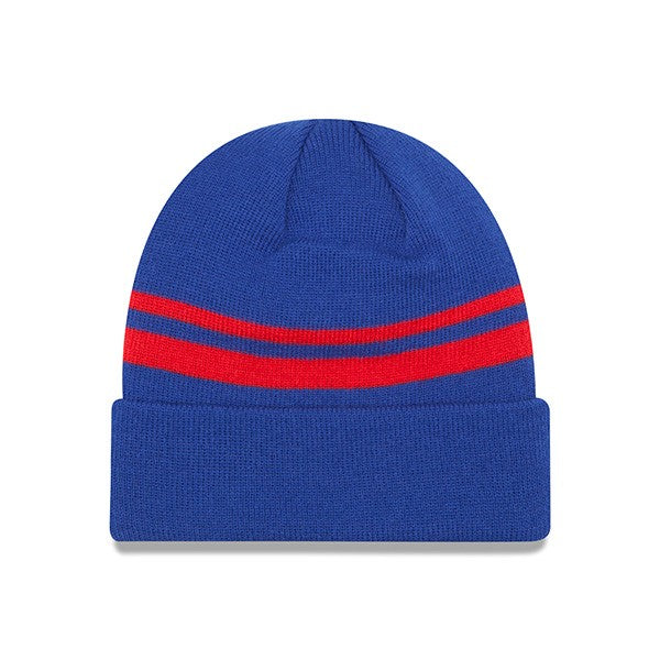 Buffalo Bills New Era STRIPED Cuffed Knit NFL Hat