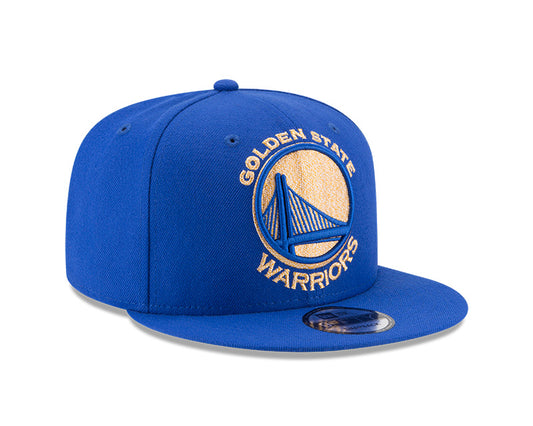 Golden State Warriors New Era 6-TIME CHAMPIONS TEAM TRIBUTE 9Fifty Snapback NBA Hat -Royal