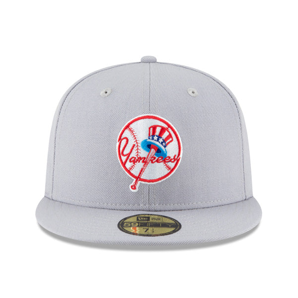 New York Yankees New Era 1946 Cooperstown Collection 59Fifty Fitted Hat - Gray