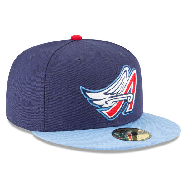 Anaheim Angels New Era 1997 Cooperstown Collection 59Fifty Fitted Hat - Navy/Light Blue