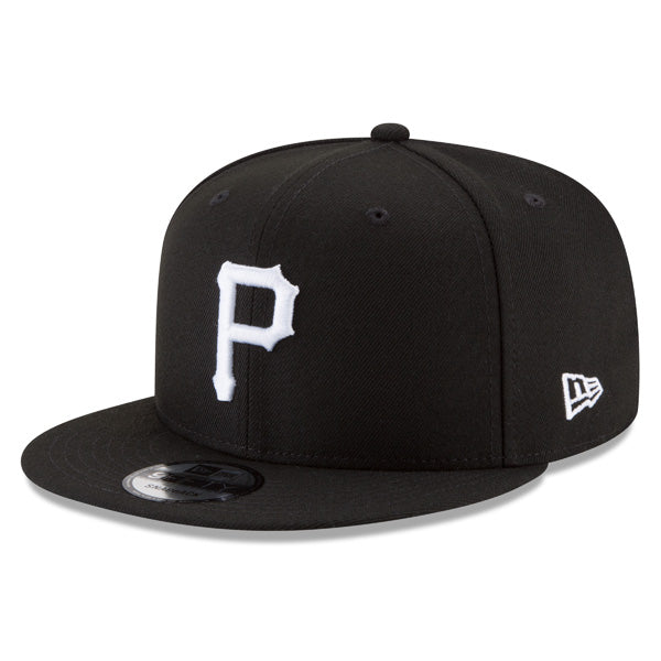 Pittsburgh Pirates New Era Classic 9Fifty Snapback MLB Adjustable Hat - Black/White