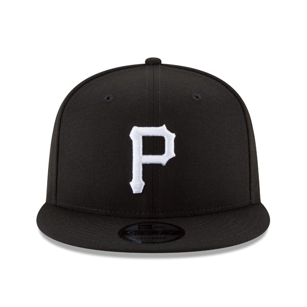 Pittsburgh Pirates New Era Classic 9Fifty Snapback MLB Adjustable Hat - Black/White