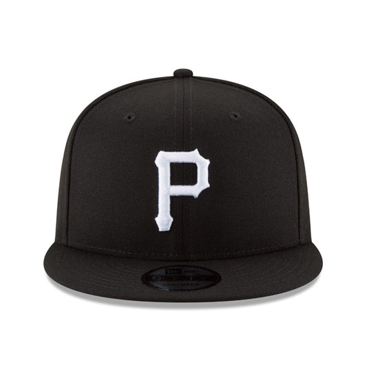 Pittsburgh Pirates New Era Classic 9Fifty Snapback MLB Adjustable Hat - Black/White