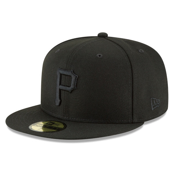 Pittsburgh Pirates New Era MLB CLASSICS 59Fifty Fitted Hat- Black/Black