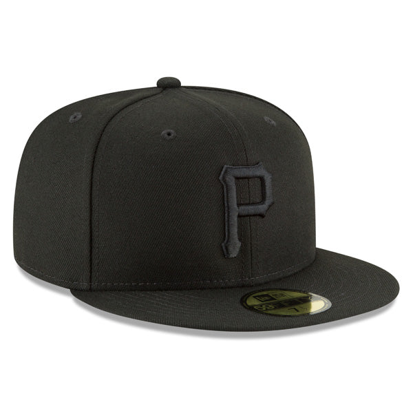 Pittsburgh Pirates New Era MLB CLASSICS 59Fifty Fitted Hat- Black/Black