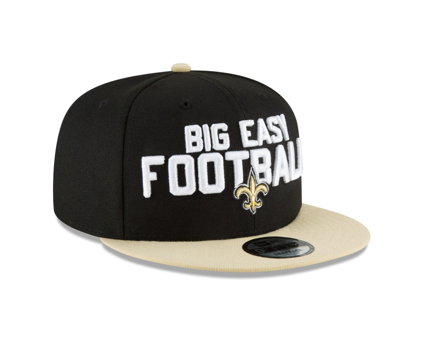 New Orleans Saints New Era 2018 NFL Draft Spotlight 9Fifty Snapback Hat - Black