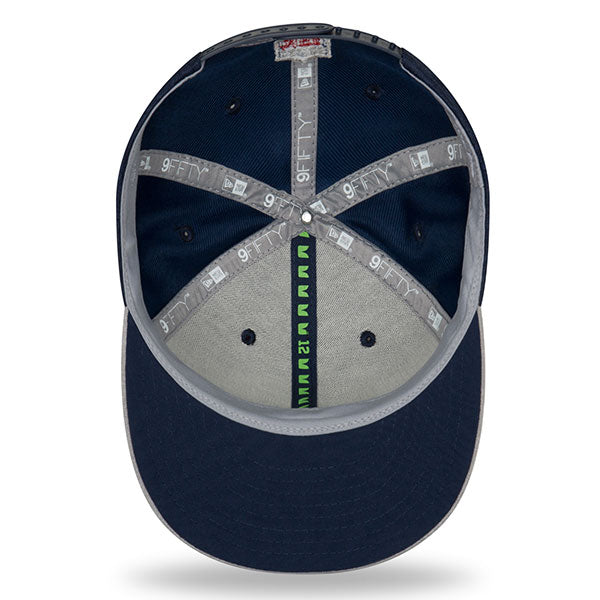 Seattle Seahawks New Era 2018 NFL Sideline Road Official 9Fifty Snapback Hat
