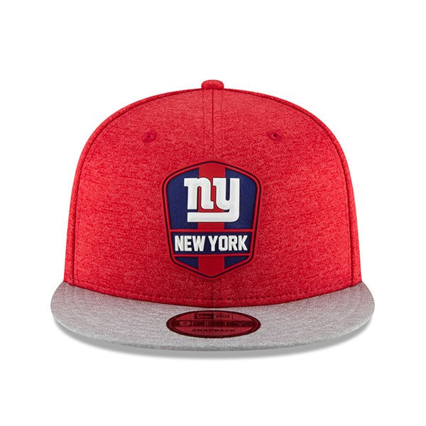 New York Giants New Era 2018 NFL Sideline Road Official 9Fifty Snapback Hat