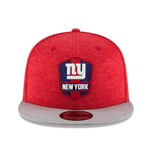 New York Giants New Era 2018 NFL Sideline Road Official 9Fifty Snapback Hat