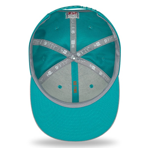 Miami Dolphins New Era 2018 NFL Sideline Road Official 9Fifty Snapback Hat