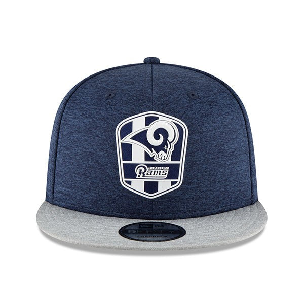 Los Angeles Rams New Era 2018 NFL Sideline Road Official 9Fifty Snapback Hat