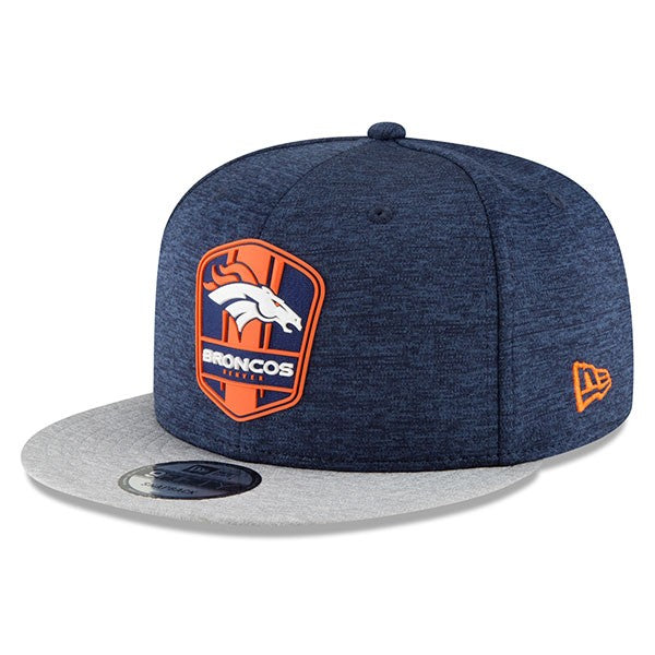 Denver Broncos New Era 2018 NFL Sideline Road Official 9Fifty Snapback Hat