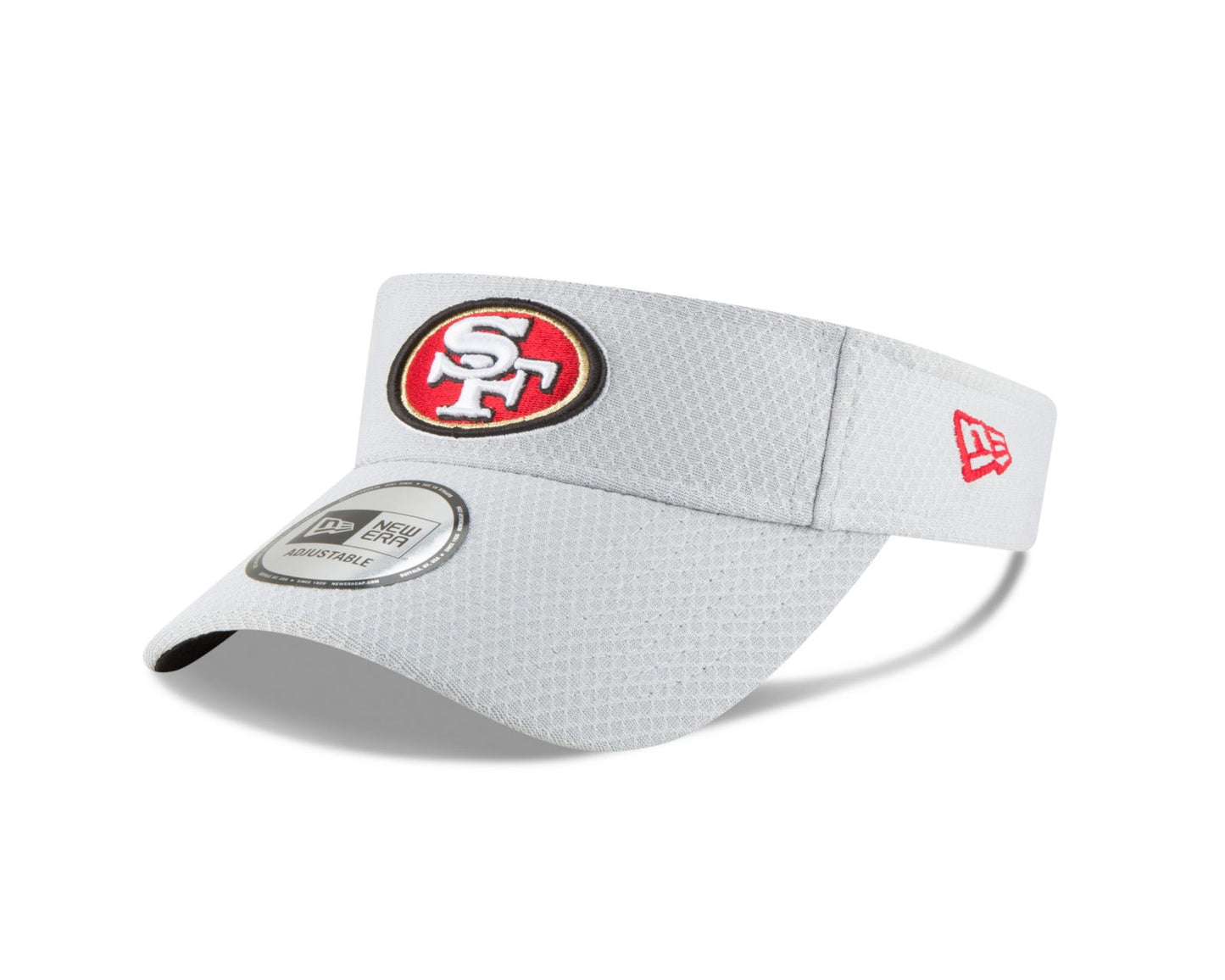 San Francisco 49ers New Era 2018 NFL Training Camp Official Team Visor - Gray