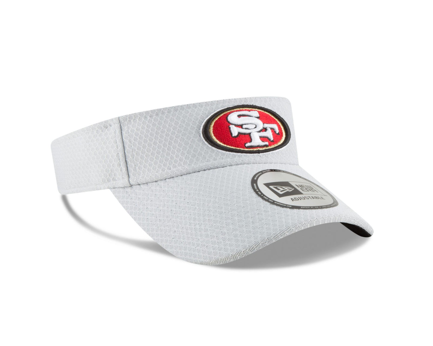 San Francisco 49ers New Era 2018 NFL Training Camp Official Team Visor - Gray