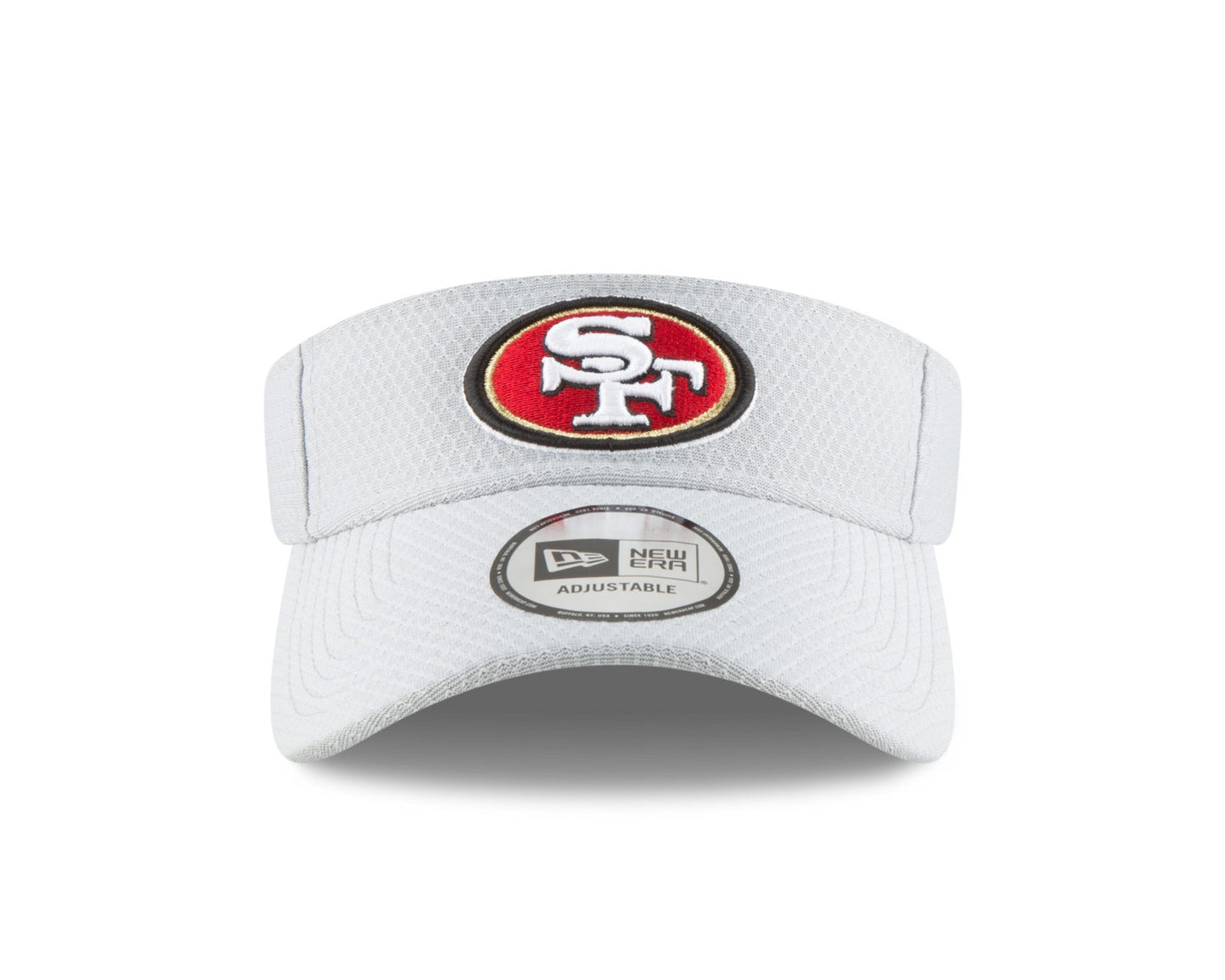 San Francisco 49ers New Era 2018 NFL Training Camp Official Team Visor - Gray