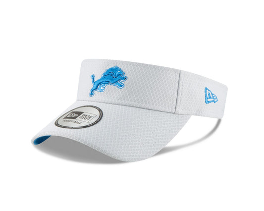 Detroit Lions New Era 2018 NFL Training Camp Official Team Visor - Gray