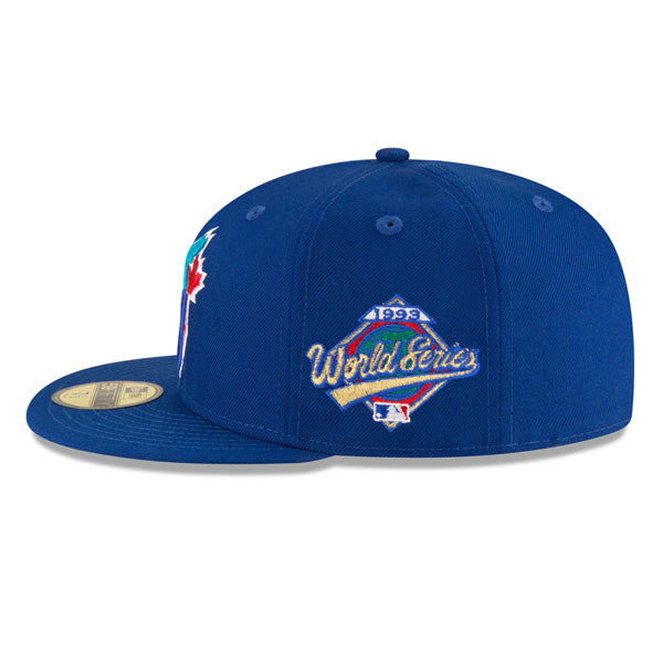 Toronto Blue Jays New Era 1993 WORLD SERIES Side Patch 59FIFTY Fitted MLB Hat – Royal