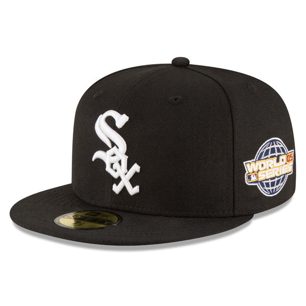 Chicago White Sox 2005 World Series EXCLUSIVE 59FIFTY Fitted MLB Hat – Black/Gray Bottom