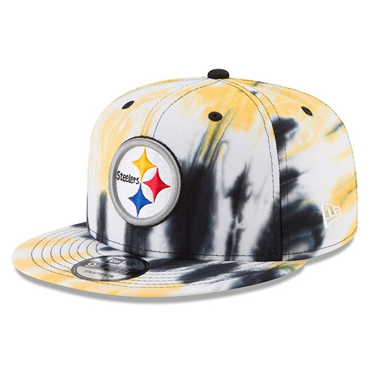Pittsburgh Steelers New Era TEAM MARBLE 9FIFTY Snapback Adjustable Hat