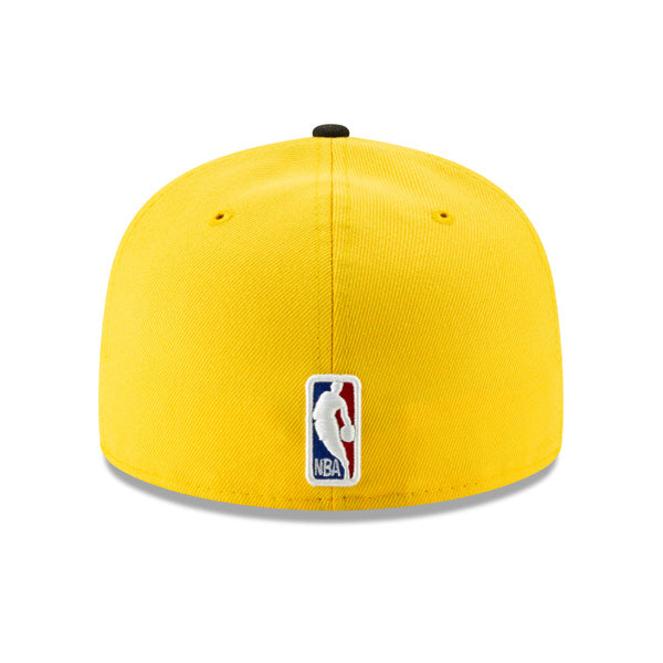 Golden State Warriors THE TOWN New Era Color Flip Fitted 59Fifty NBA Hat - Yellow/Black