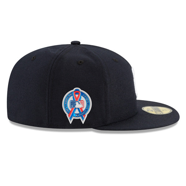 New York Yankees New Era EXCLUSIVE 911 MEMORIAL 59Fifty Fitted Hat - Navy/Black Bottom