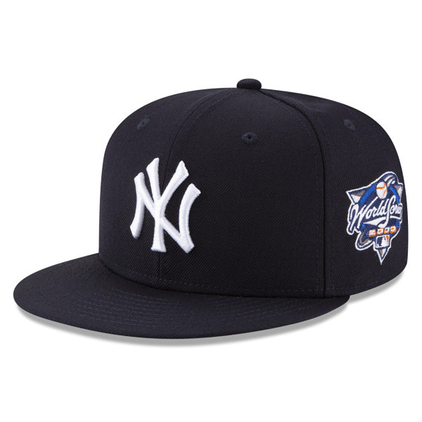 New York Yankees New Era 2000 WORLD SERIES Side Patch 59FIFTY Fitted MLB Hat – Navy