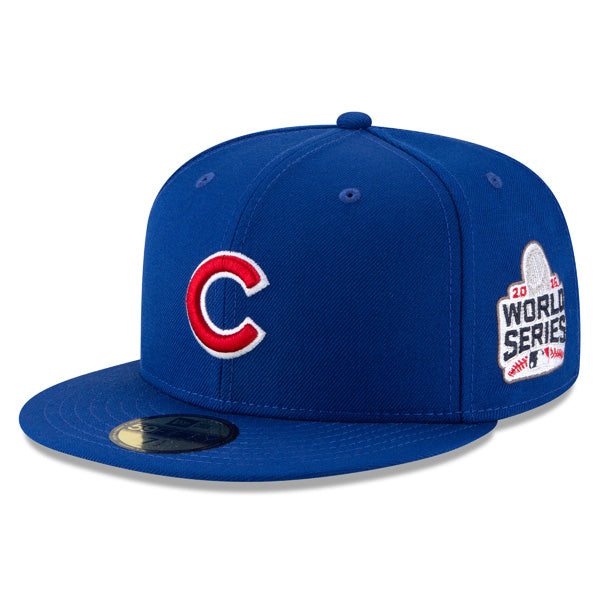 Chicago Cubs New Era 2016 WORLD SERIES Side Patch 59FIFTY Fitted MLB Hat – Royal