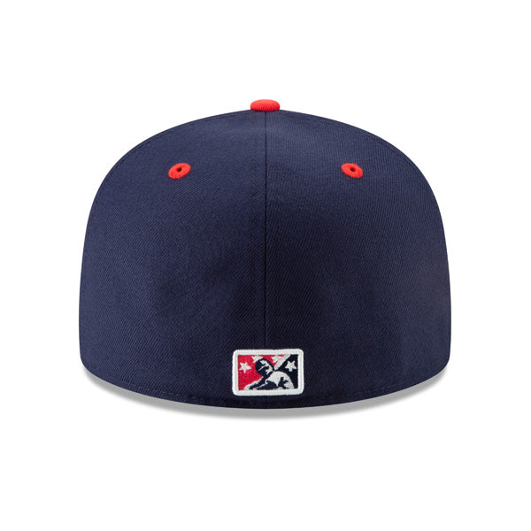 Iowa Cubs (Demonios) New Era Copa de la Diversion (FUN CUP) 59FIFTY Fitted Hat - Navy/Lava Red