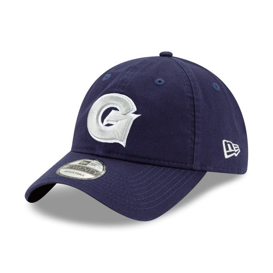 Georgetown Hoyas New Era Core Classic 9Twenty Adjustable NCAA Dad's Hat - Navy