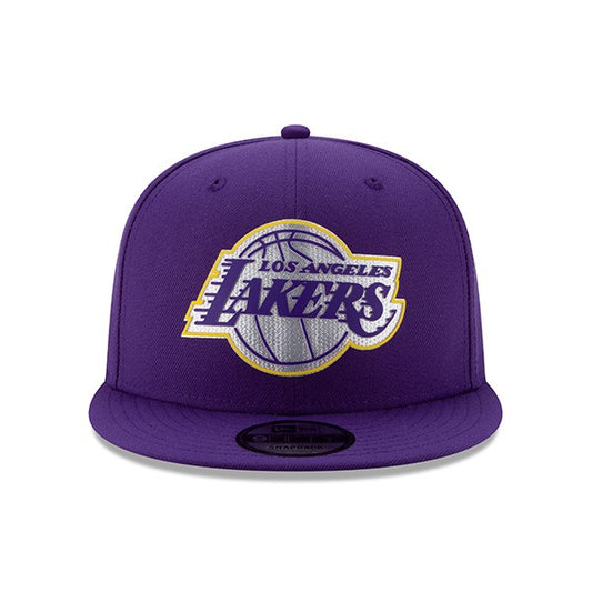 Los Angeles Lakers New Era NBA Back Half 9FIFTY Snapback Hat - Purple