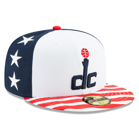 Washington Wizards New Era City Series Fitted 59Fifty NBA Hat - Navy/White/Red