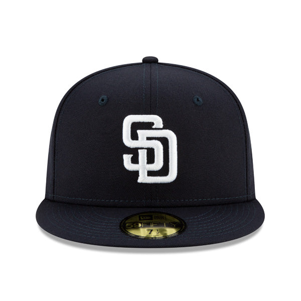 San Diego Padres New Era Classic Fitted 59Fifty MLB Hat - Navy