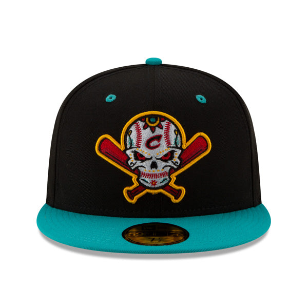 Columbus Clippers (Veleros) New Era Copa de la Diversion (FUN CUP) 59FIFTY Fitted Hat - Black/Teal