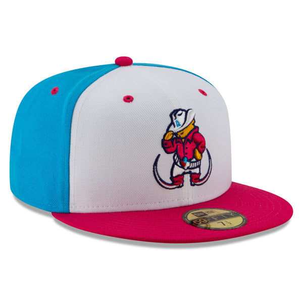 Amarillo Sod Poodles (POINTY BOTAS) New Era Copa de la Diversion (FUN CUP) 59FIFTY Fitted Hat - Vice Blue/Pink