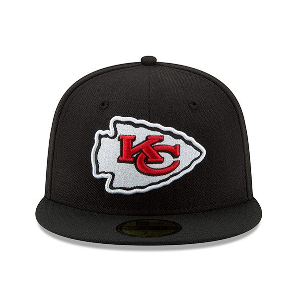 Kansas City Chiefs New Era Super Bowl LIV Bound Sidepatch 59FIFTY Fitted Hat - Black