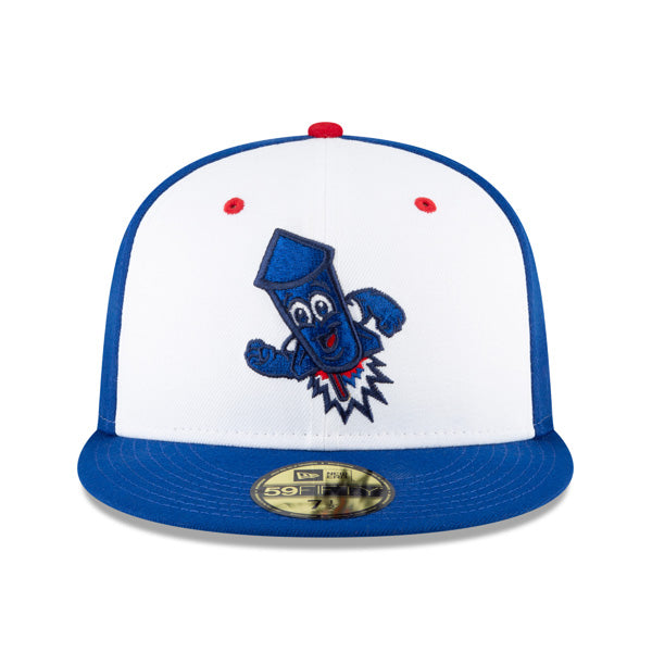 Worcester Woo Sox (WEPA) New Era Copa de la Diversion (FUN CUP) 59FIFTY Fitted Hat - White/Blue