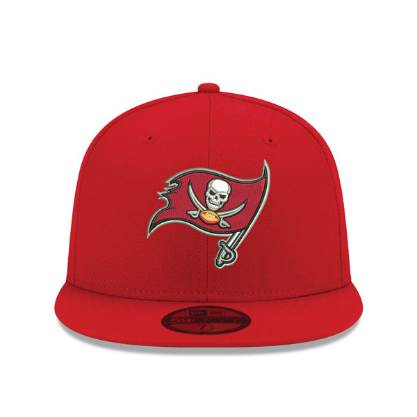 Tampa Bay Buccaneers New Era Super Bowl LV Bound Side Patch 59FIFTY Fitted Hat - Red