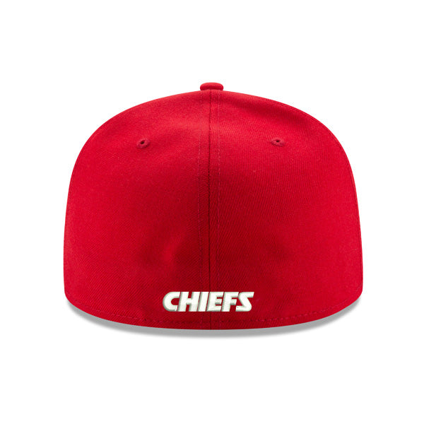 Kansas City Chiefs New Era Super Bowl LV Bound Side Patch 59FIFTY Fitted Hat - Red