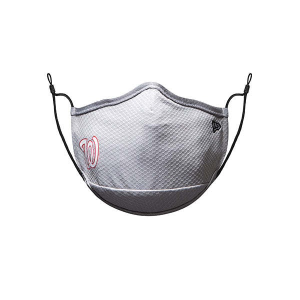 Washington Nationals New Era Adult MLB On-Field Face Covering Mask - Gray