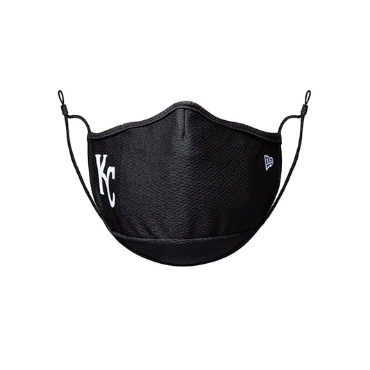 Kansas City Royals New Era Adult MLB On-Field Face Covering Mask - Black